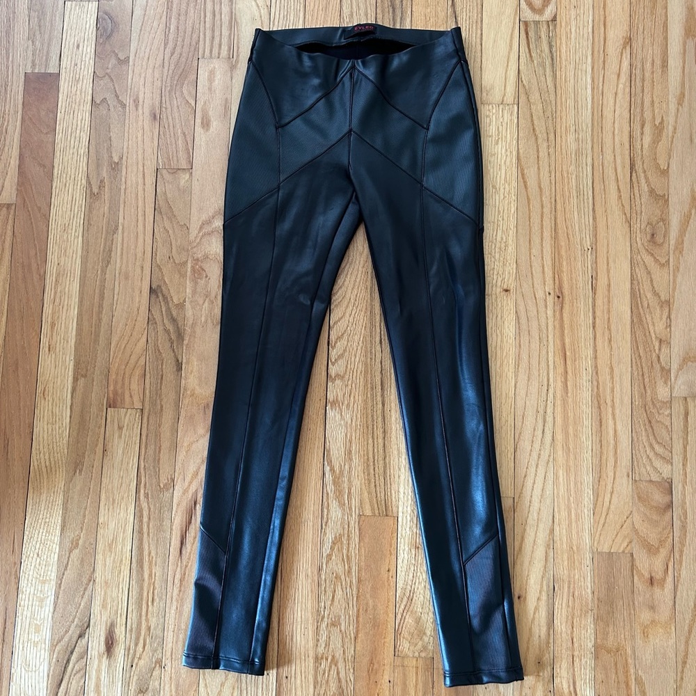 Evleo Leather Pants- Skinny (size: medium)